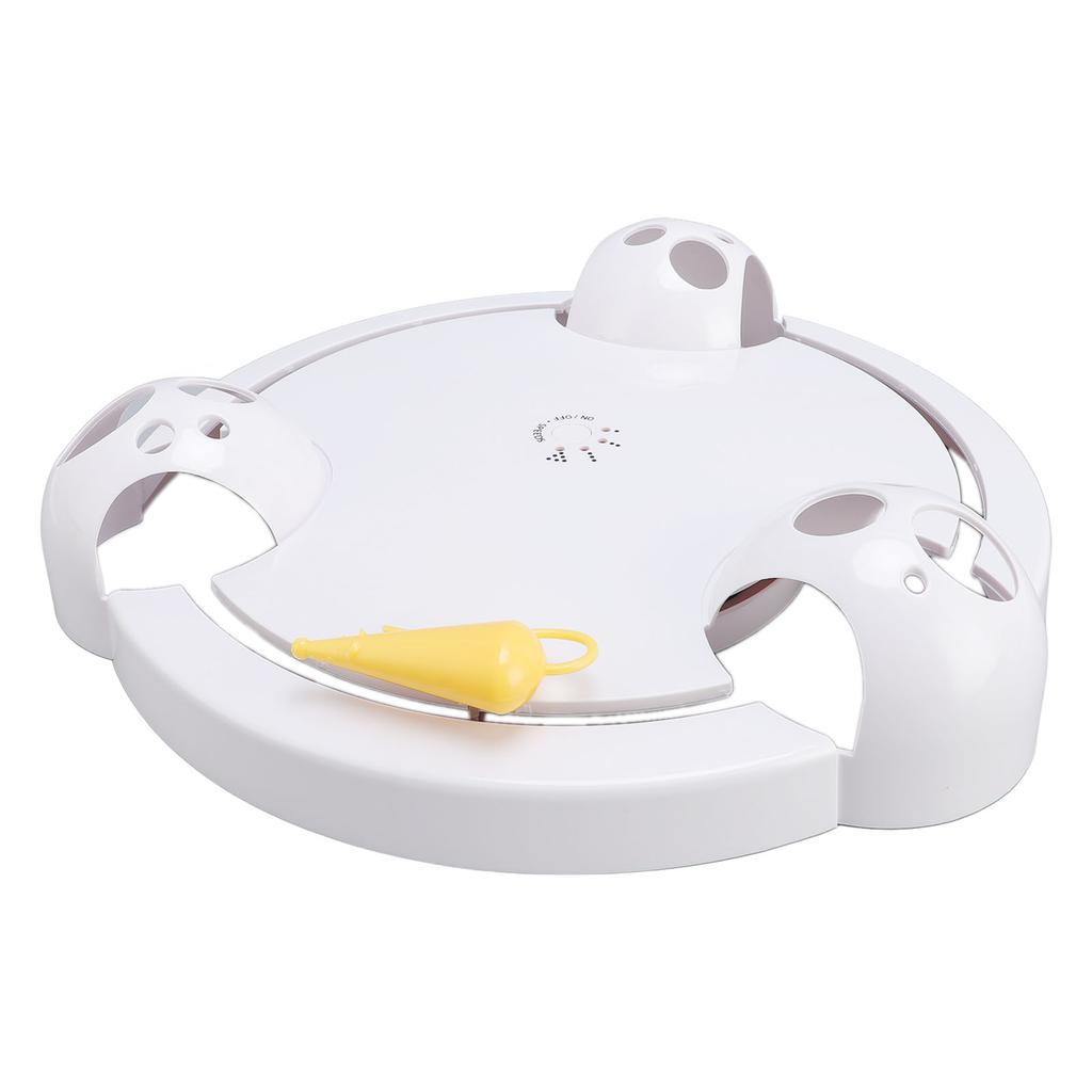 Cat Turntable Interactive Mouse Catching Toy Multifunctional Electronic Funny Cats Exercise Toy