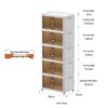 Miling Large Capacity Folding Storage Cabinet