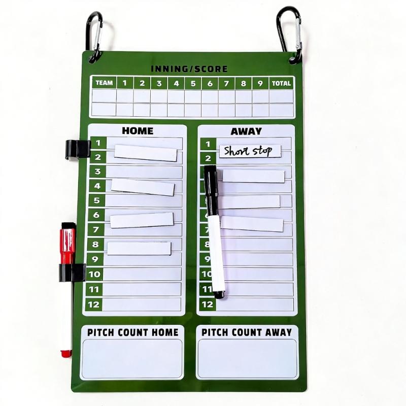 Magnetic Baseball Coaching Board Portables Game Training Board for Tactically Training And Team Strategy