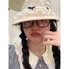 Handmade Bucket Hat Elegant Decorated Cloches Style for Women Party Simple Hat Cloche Lady Bucket Hat
