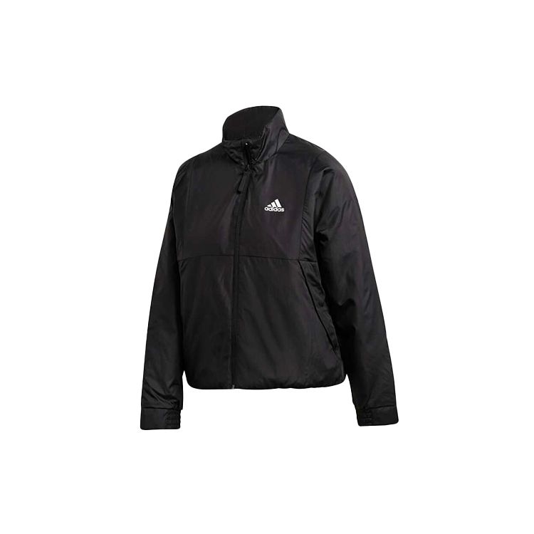 Adidas Sports Warm Stand Collar Jacket Women Jacket Black FT2554 XL