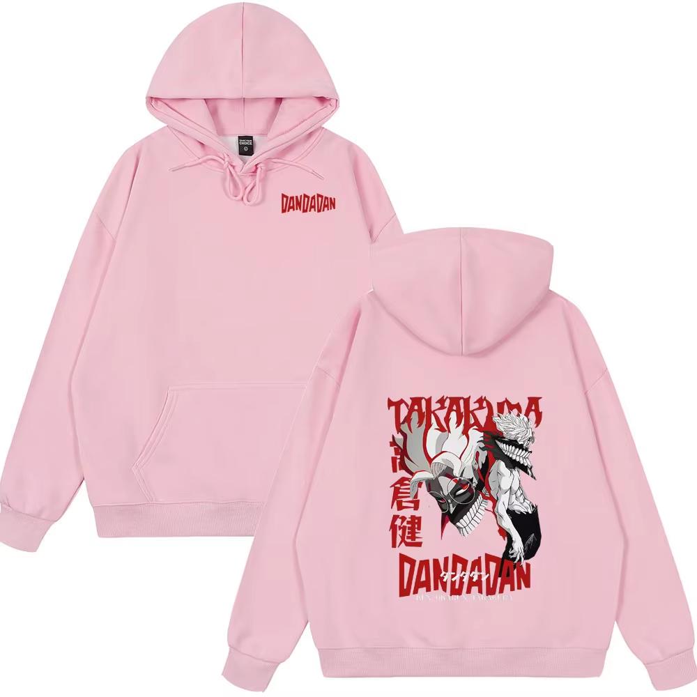 Dandadan Printed Hoodies Orihime Inoue Harajuku Streetwear Unisex Clothing Loose Casual Sweatshirt Oversized Unisex Breathable