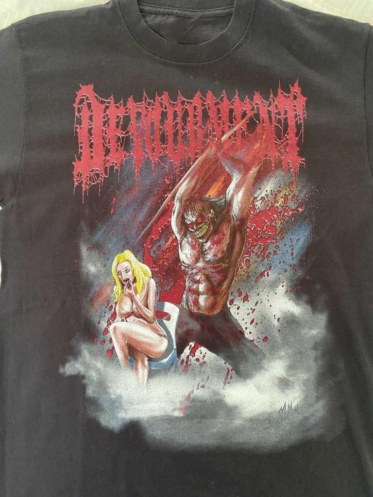 Devourment Brutal Death Metal Baumwolle Schwarz Unisex T-Shirt S-4XL US505