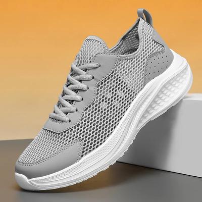 Sommar Andningsbara Promenadskor Mesh Herr Casual Skor Utomhus Halkfria Löparskor Lätta Bekväma Körskor