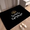 Fashion S-SCOTTY C-CAMERON Floor Mat Rectangle Anti-slip Home Soft Badmat Front Door Indoor Outdoor Mat Welcome Doormat