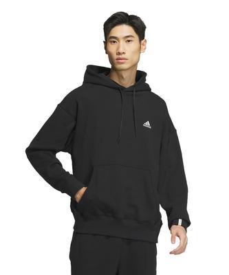 Adidas M SL Sweat Hoodie In ESS+ Black.