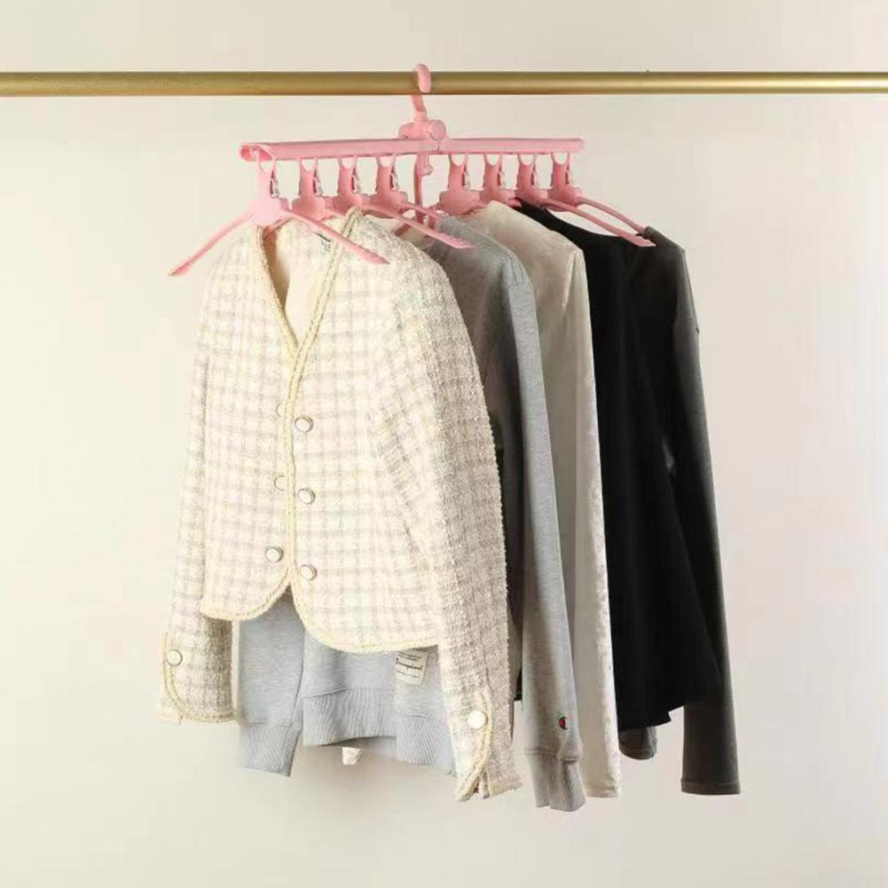 Tie Organizer Tie Hanger Rotatable Clothes Drying Rack with Capacity Strong Load-bearing Belt Organizer Foldable for Underwear
