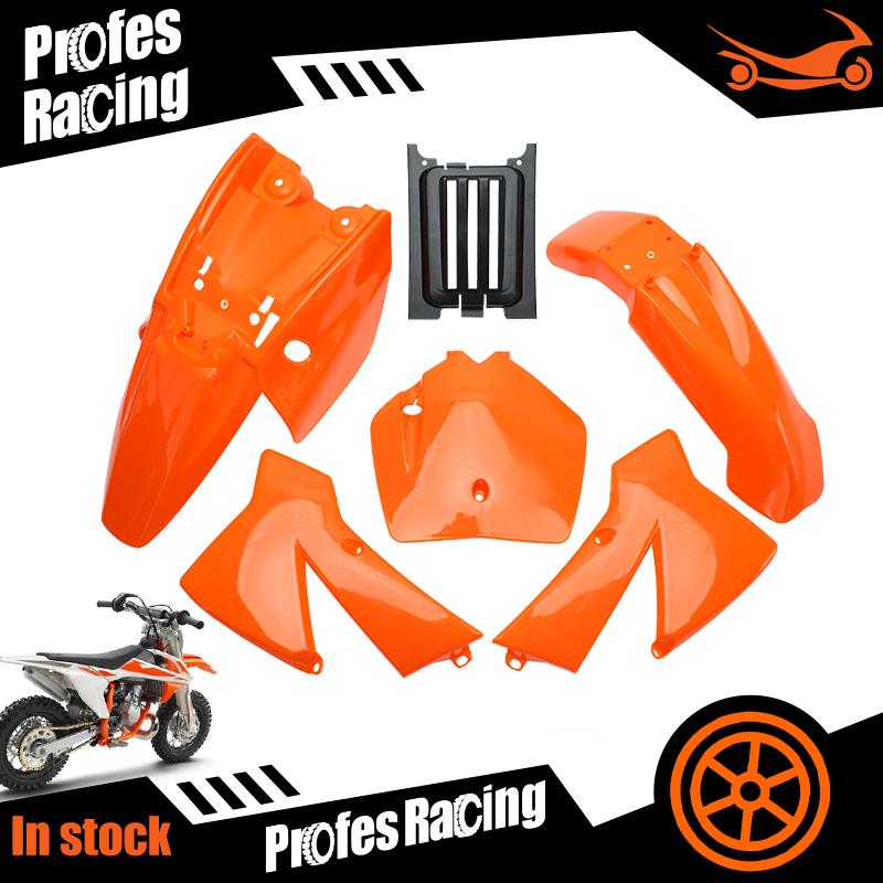Kit For KTM50 SX 50CC 50 50SX Mini Adventure Junior Adventur 2003-2008 Dirt Bike Pit Bike Plastic Body Fender Kit Body Cover