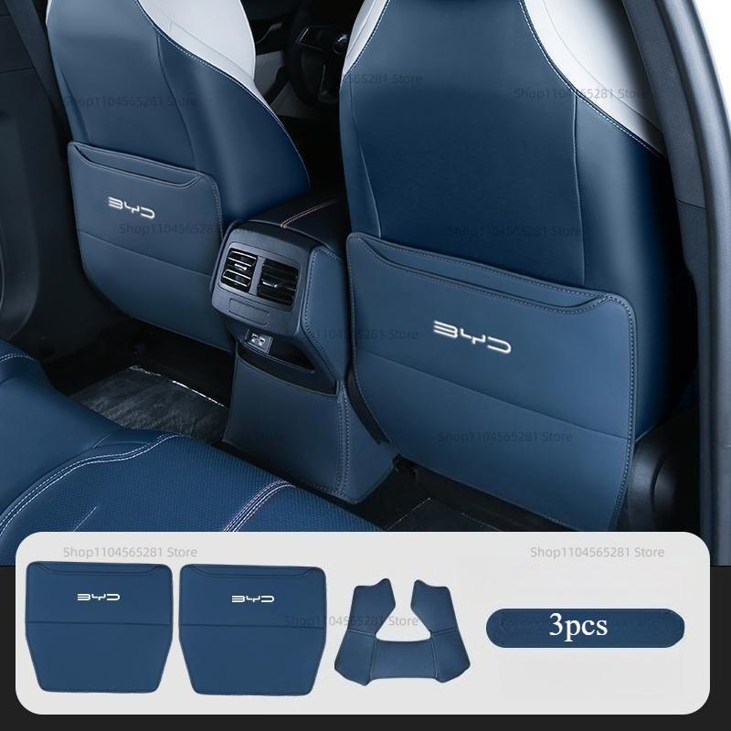For BYD KING SEAL 5DMI BYD Chazor 2025 Car Seat Anti Kick Pad Auto Seat Back Protector Cover Seat Anti-Dirty Pad Car Accessories