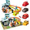Interactive Track Parking For Cars Car Steering Foldable Garage 2 Modes