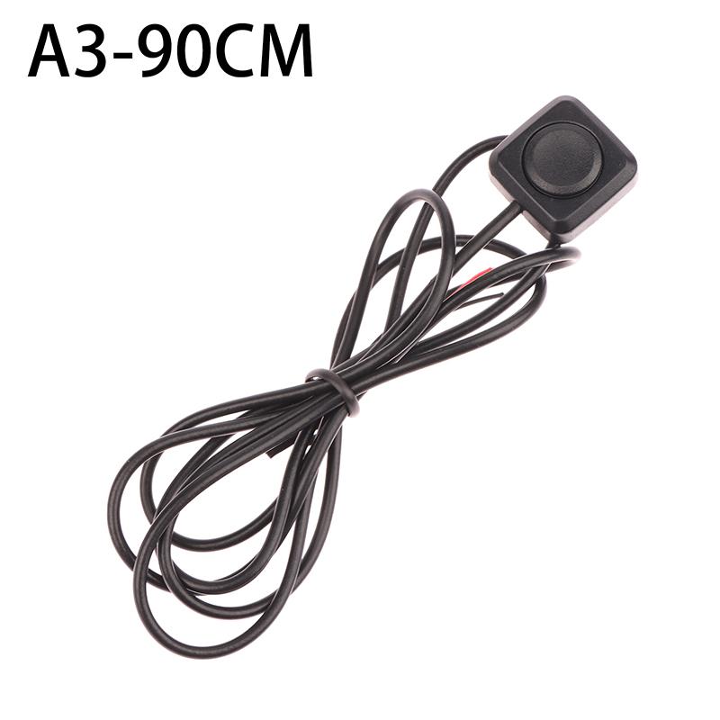 1Pc Push Button Pre-Wired Waterproof Mini Momentary Push Button On Off Switch With 50/70/90Cm Wires For Truck Boat Automotive