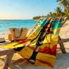 Naruto Character Customizable Name Beach Towel Soft Durable Quick-Dry Perfect for Traveling Yoga Camping and Swimming