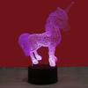 3d Led Acrylic Night Light Usb Touch Remote Control Atmosphere Lamp