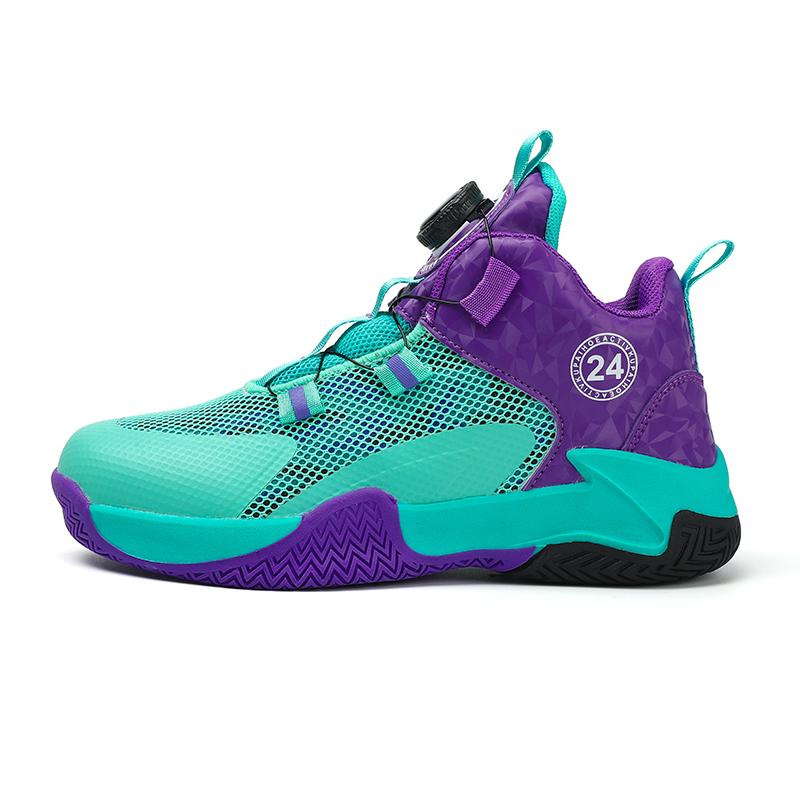 New Kids Men Basketball Shoes Street Basketball Boots Train Athletes Waterproof Luxury Boys Cushion Breathable Sports Sneakers