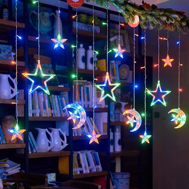 Colorful LED Star String Lights