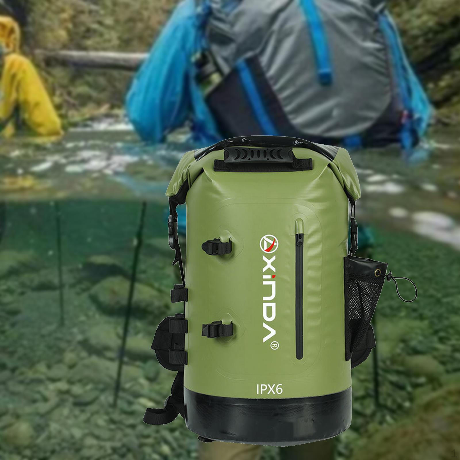 

Водонепроницаемый сухой рюкзак-мешок, легкий мешок для хранения, сворачивающийся сверху, для пляжа и улицы