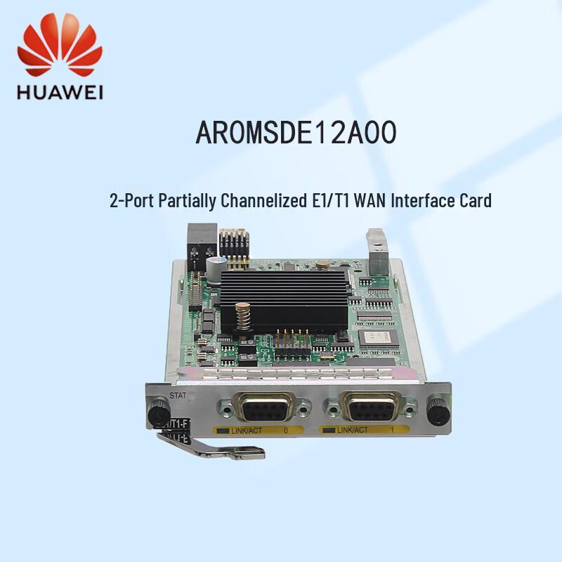 

Huawei AR0MSDE12A00 2-Port E1/T1 WAN Interface Card