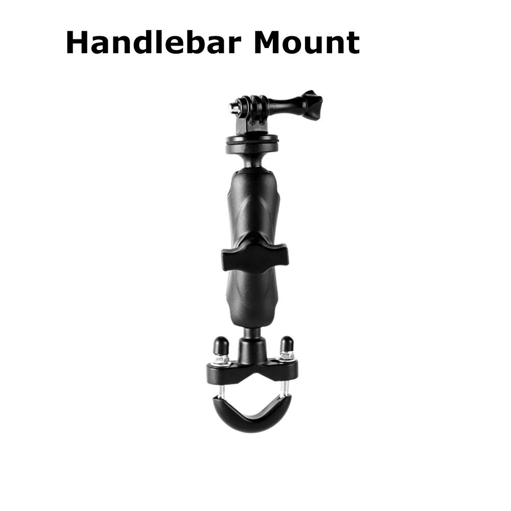 Motorcycle Handlebar Mount Aluminum Holder for GoPro Hero 13 12 11 10 9 Insta360 AKASO SJCAM DJI Osmo Action Camera Accessories
