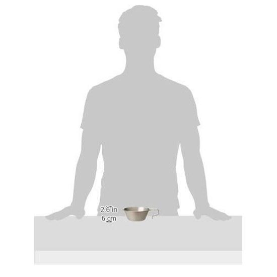 Snow Peak Titanium Sierra Cup E-104 Measurement Marks Measuring Lightweight Cooking Outdoor Camp