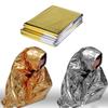 1 To 20 Pieces Emergency Blanket Outdoor Use Survival First Aid Rescue Kit Wind Shield and Water Resistant Foil Thermal Blanket 210x160 Cm