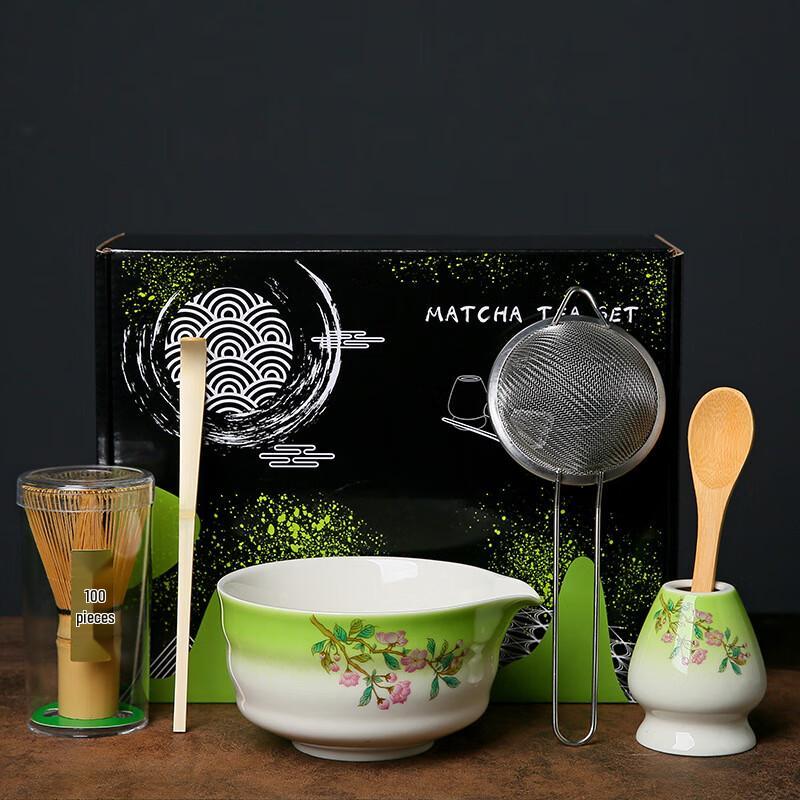 Japanese Ceramic Matcha Tea Ceremony Set
