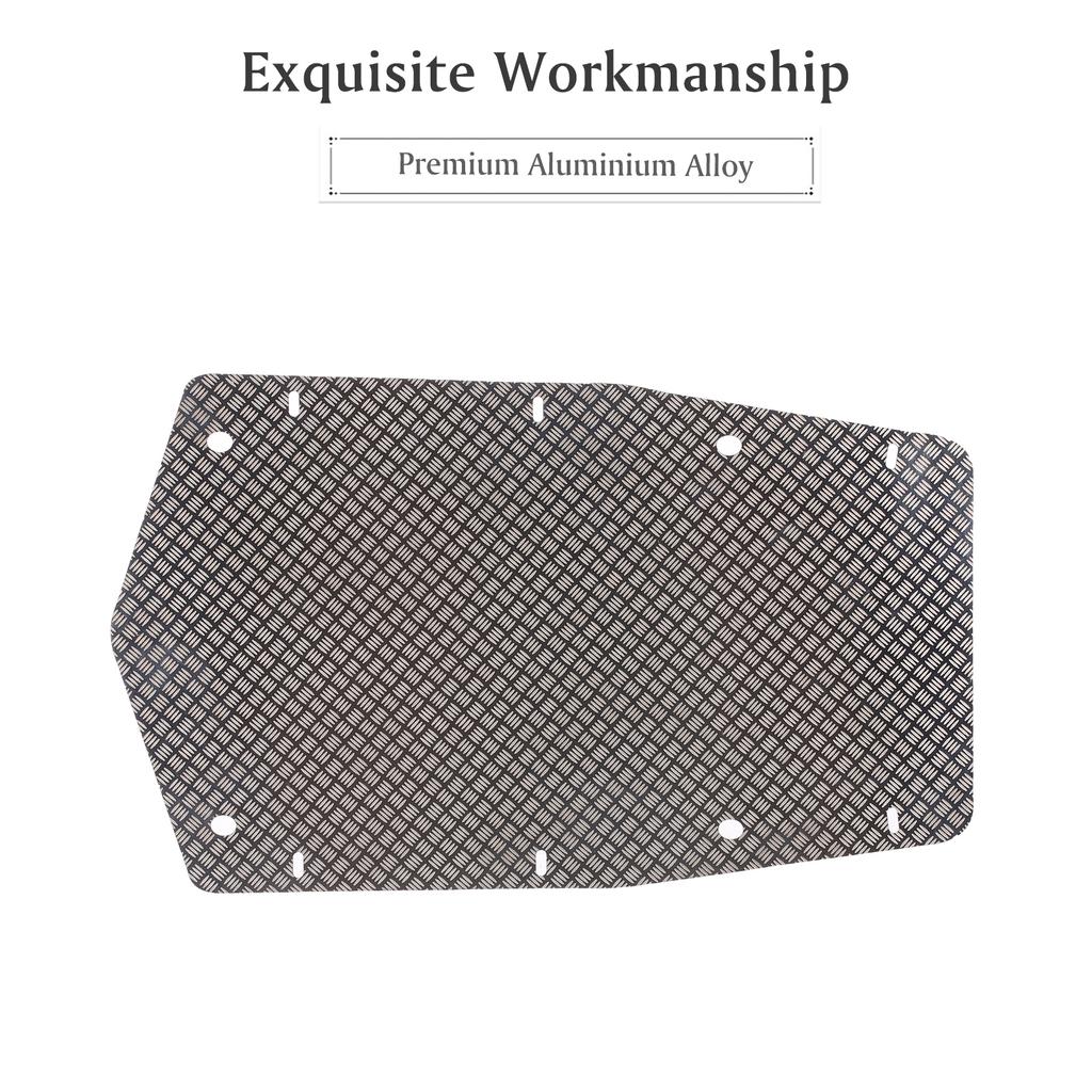 Compatible with Axial Wraith 90018 Aluminium Alloy Engine Hood Panel Roof Panel Side Panel Skid Plate RC Car Body