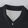 Men's Casual Style Solid Color Loose  Shirt Long-sleeved Top