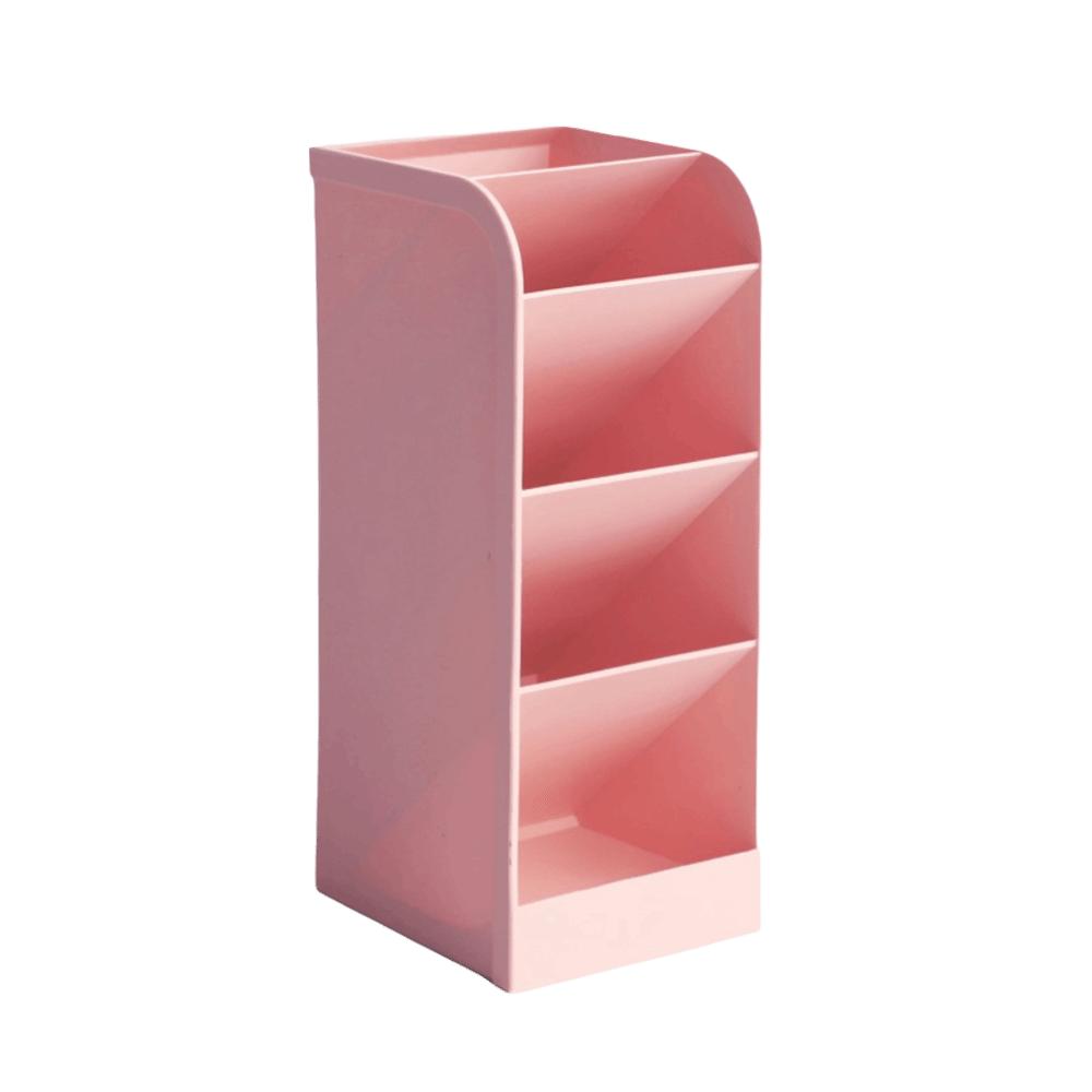 Plastic Material Plastic Pen Holder Oblique Insertion Type Desktop Organizer  Students