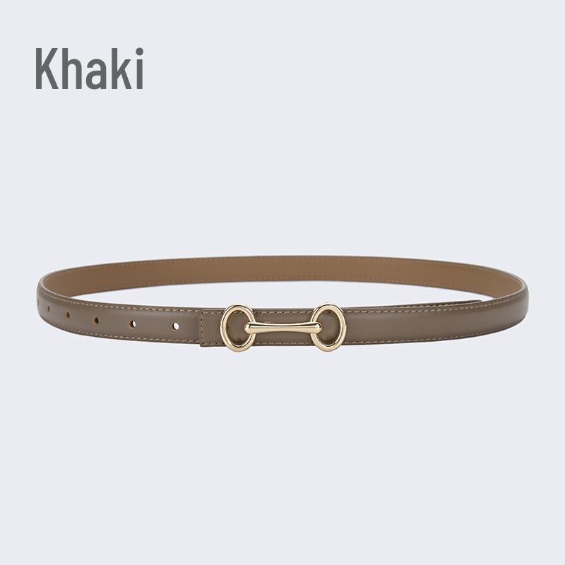 

Женский простой модный ремень из натуральной кожи - Универсальный для джинсов, брюк и платьев 105 cm