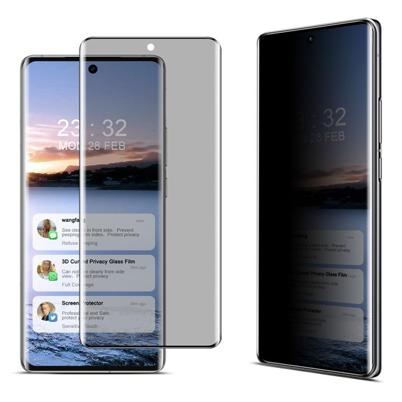 IMAK For Vivo X100s Pro 5G/X100 Ultra 5G Full Screen Protector Anti-Peep 3D Curved Tempered Glass Film