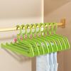 Multifunctional Non-Slip Clothes Hanger: Plastic Pants Rack & Drying Support