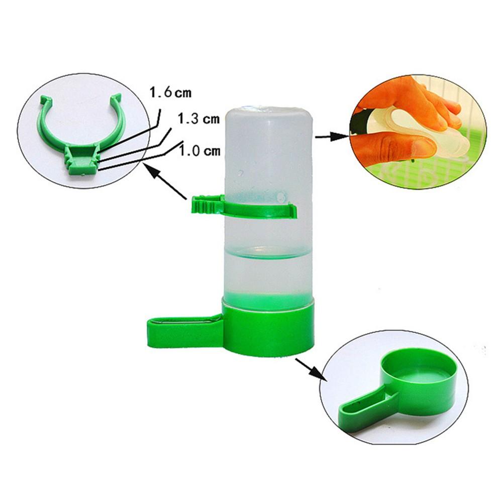 Hrănitor pentru păsări Mâncare Apă, Hrănitor automat, Adăpător Papagal Animal de companie, Distribuitor-Colivie.