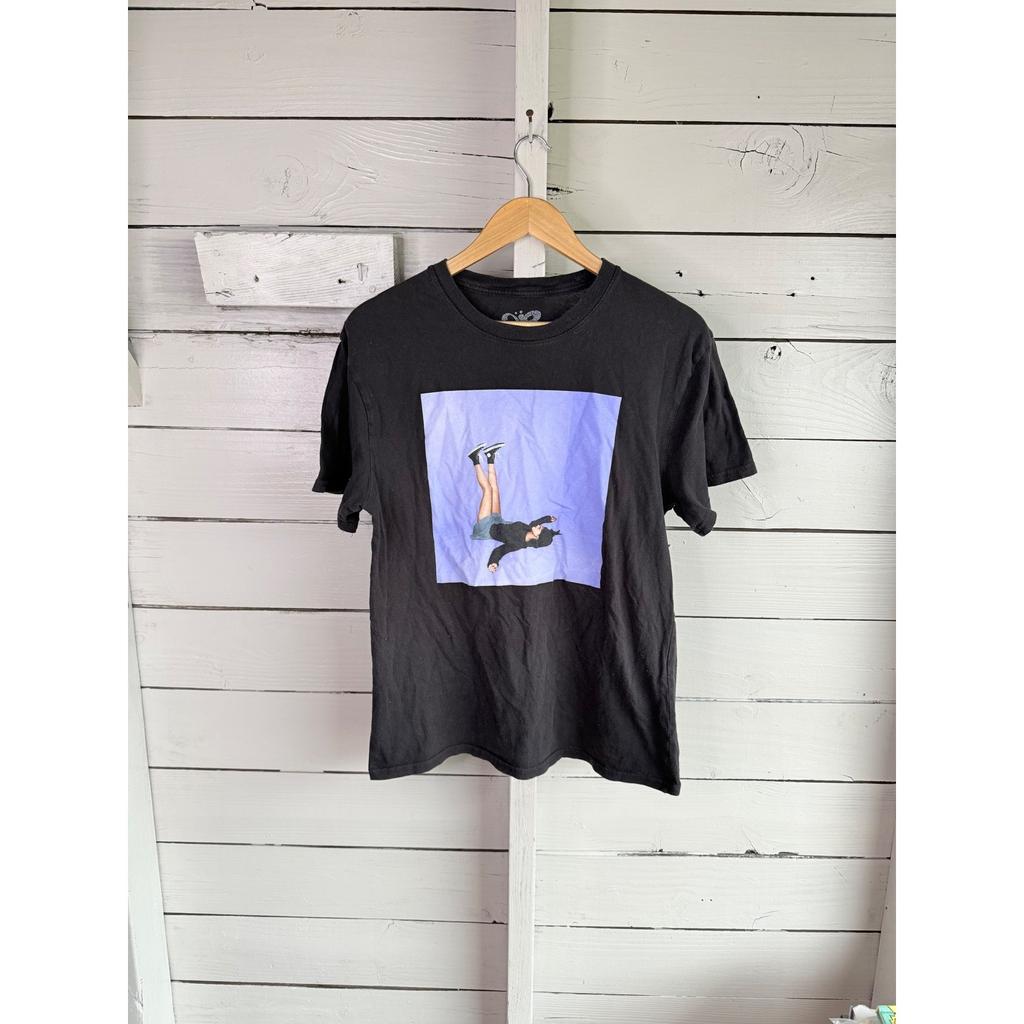 Olivia Rodrigo SOUR Album Foto Grafik T-Shirt Schwarz Größe Medium Unisex T-Shirt