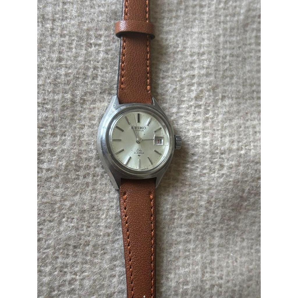 Used Seiko Echo 21 Jewels Automatic Analog Watch [operation Guaranteed]