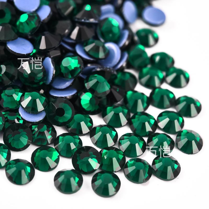 

Имитация австрийского горячего бриллианта, стеклянные стразы, термоклей, дно, чехол для мобильного телефона своими руками, косметические аксессуары для одежды SS10 2.7-2 1440 pcs/bag