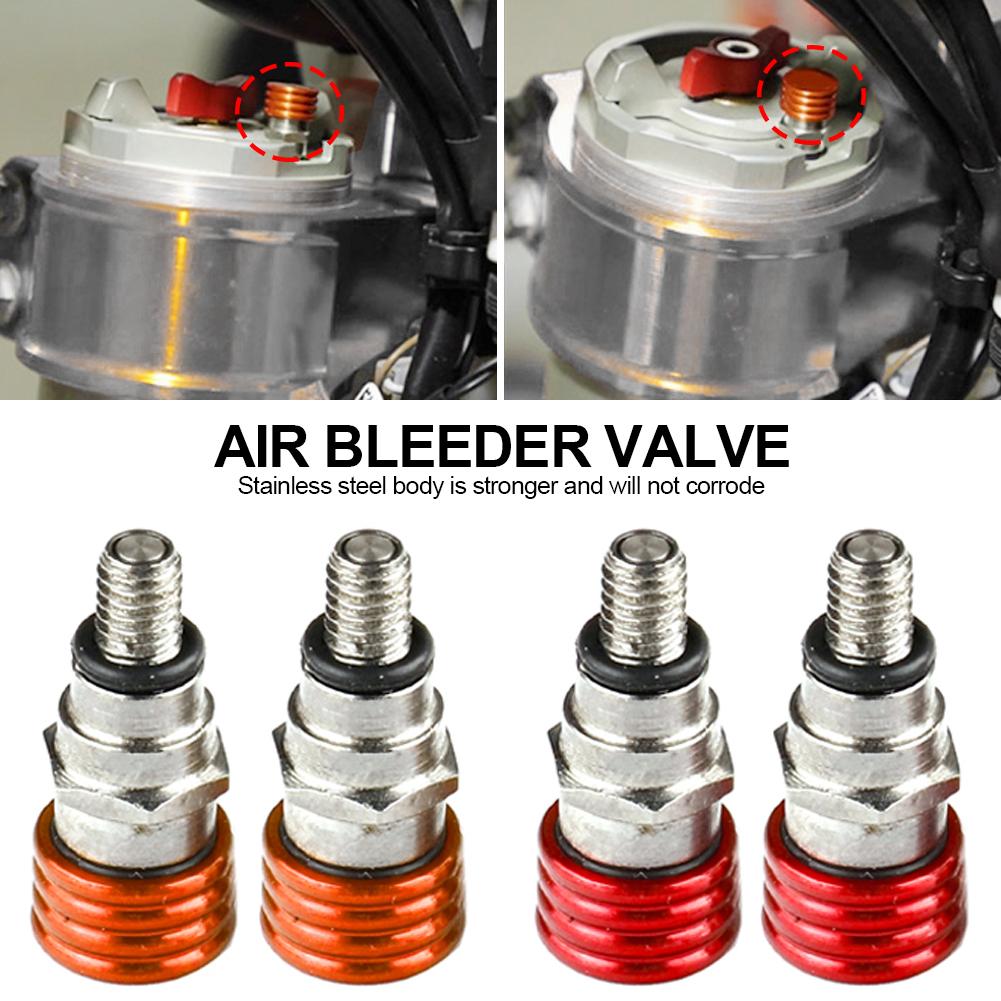 Motorcycle M4x0.7 Fork Air Bleeder Valves For KTM SX SXF EXC EXCF XC XCF XCW XCFW 85-500 2005-2019 Motocross Universal parts