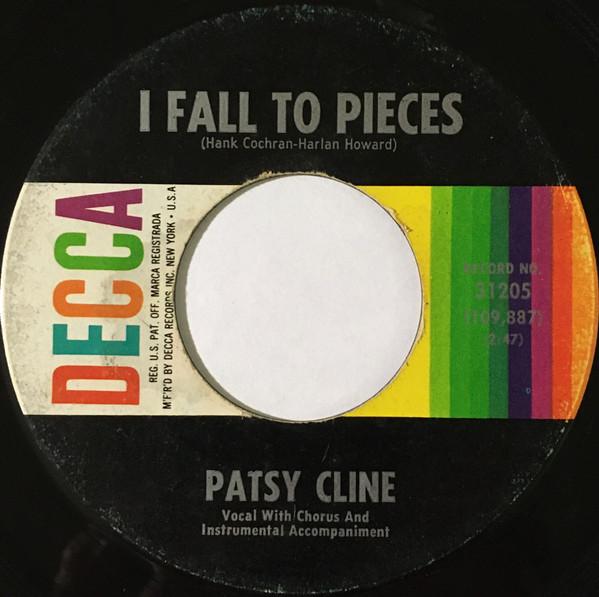 

7inch Record PATSY CLINE - I Fall To Pieces 31205 Decca 1961 US Pop Used