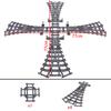 Creative Expert Ideas City Train Single Slip Switch R40 Crossings Rails Tracks Bricks Building Blocks DIY Toys Kids Gift
