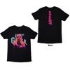 Lady Gaga Unisex T-Shirt Artpop Cover (Back Print) Black (XL)