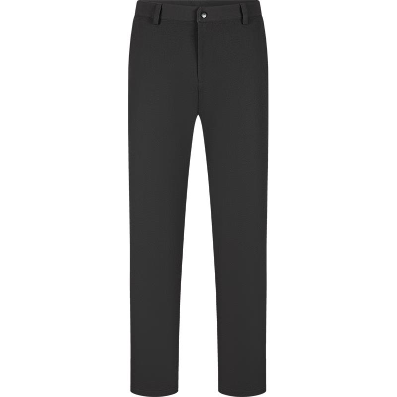 Qipai Men's Tapered Jacquard Micro-Elastic Casual Trousers