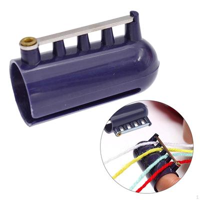 Guide Knitting Holder Thimble Yarn Stranding Tools Home Gadgets for Crochet