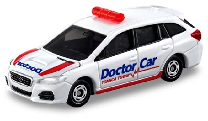 Takara Tomy Tomica Doctor Car Set 3 Types Tomica Shop Original Levorg Toyota Coaster Event Model Tomica Town Doctor Car Specification No.9