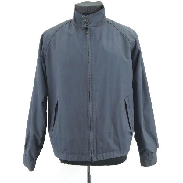 

70s-80s Vintage /USA Made/ English Squire / Detachable Boa Liner Swing Top / Drizzler [42 / L / Navy] Full Zip(USED)