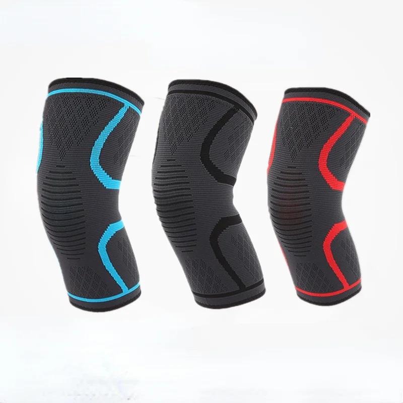 Nylon Sports Safety Knee Pad Support Running Cycling Bandage Basketball Elastic Adult Brace Protector Fitness Arthritis Elbows