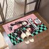 Custom Name Personalized Demon Slayer Print Carpet, Versatile Home Decor Rug, for Playroom, Apartment, Balcony, Entryway, Hallway Gift