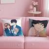 classic manga Ao Haru Ride Cushion Cover Soft & Easy-Wash Pillow Case – Versatile for Couch, Bed, Travel and Office