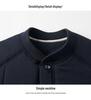 2025 Thickened Fleece-Lined Wool Cotton Jacket, Dad Style, for Middle-Aged & Elderly Men, Warm Plus-Size Coat