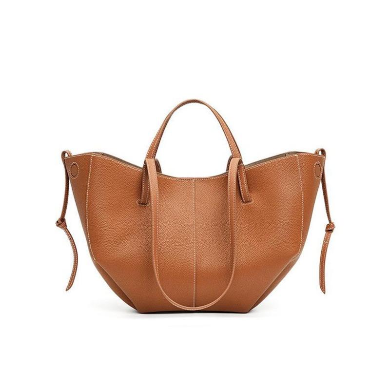 Handbag First layer cowhide tote bag