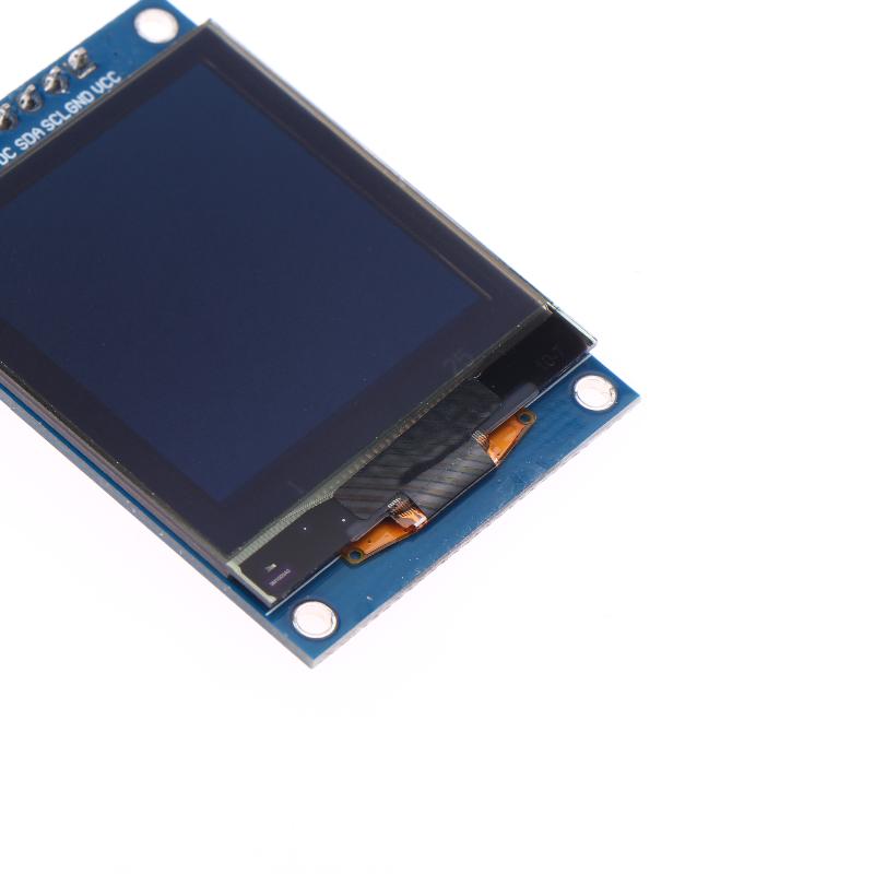 1.5 Inch 1.5" 128X128 Oled Screen Display Module 4Pin 7Pin Sh1107 Driver Iic 4 Pins White For Raspberry Pi For Stm32