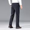 Herren Cordhose mit Fleecefutter - Elastisch, Locker geschnitten, Gerades Bein für Herbst & Winter